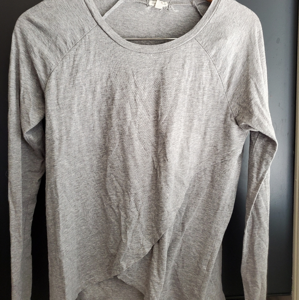 Asymmetric Long Sleeve Shirt